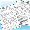 Slide2 Homeschool resource page featuring a children's story and educational activities about a dragon, with a focus on reading and comprehension skills.