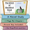 Slide264 The Witch of Blackbird Pond Novel Study