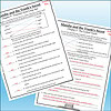 Slide3 Homeschool Resource Co. educational worksheet on Mandie and the Trunk's Secret with questions and answers.