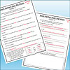 Slide3 Homeschool resource worksheet with answer key and questions for Chapter 5, 'More Perfect than the Moon,' featuring handwriting and annotations.