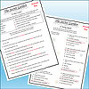 Slide3 Homeschool Resource Co. educational worksheet titled 'The Secret Garden' with answer key and questions for students.