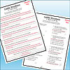Slide3 Homeschool resource worksheet titled 'Caddie Woodlawn' with questions and answer key, focusing on reading comprehension and history.