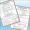 Slide3 Educational worksheet titled 'Amos Fortune: Free Man' with answer key and vocabulary activities for homeschool learning.