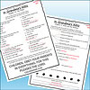 Slide3 Educational worksheet for homeschooling with questions about Grandma's Attic story and Bible verse Colossians 3:20.