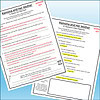 Slide3 Homeschool resource worksheet featuring questions and activities about Ramona and her mother, with highlighted answers and notes for homeschooling.