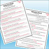 Slide3 Valentine's Day themed homeschool quiz worksheet from Ramona's World with questions about love and Valentine's Day traditions.