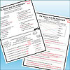 Slide3 Homeschool resource materials featuring worksheets on 'The Mouse and the Motorcycle' chapter 20, with answer keys and annotations for homeschooling.