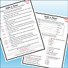 Slide3 Homeschool Resource Co. educational worksheet featuring a chapter quiz on Ralph S. Mouse with answer key and multiple-choice questions.