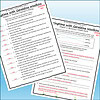 Slide3 Homeschool Resource Co. educational worksheet featuring questions and activities for homeschooling students.