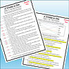 Slide3 Page from 'A Wrinkle in Time' with highlighted text and annotations, used for educational purposes.
