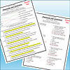 Slide3 Homeschool resource worksheet with answer key and highlighted text for homeschooling activities.