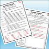 Slide3 Homeschool resource page featuring a dragon-themed chapter with questions and answers for educational purposes.