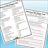 Slide3 Sample worksheet for homeschool history with questions about the Oregon Trail and key figures.