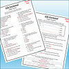 Slide3 Sample homeschool worksheet with questions and answers for chapter review and vocabulary practice.