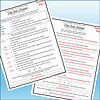 Slide3 Homeschool Resource Co. educational worksheet featuring questions about The Key House adventure story.
