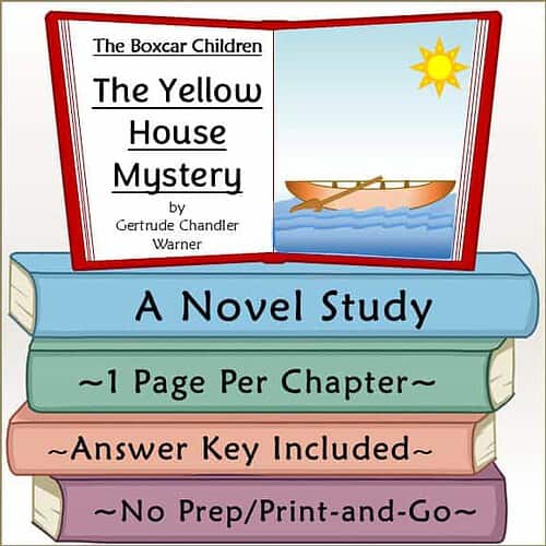 The Yellow House Mystery Novel Study (The Boxcar Children #3)
