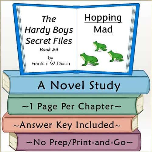Hopping Mad Novel Study The Hardy Boys Secret Files Book 4