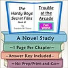 Slide44 Trouble at the Arcade Novel Study The Hardy Boys Secret Files Book 1
