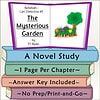 The Mysterious Garden Book Cover Book cover for 'The Mysterious Garden' by PJ Ryan, featuring a colorful illustration of a garden with a tree and flowers, for homeschool learning resources.