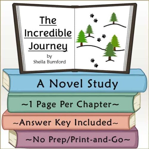 The Incredible Journey Novel Study