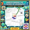 Explore the five themes of geography with engaging worksheets to enhance regional understanding in homeschool lessons. Perfect for hands-on learning about location, place, human-environment interactio.