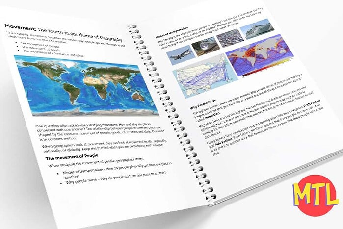 Geography learning materials including maps, diagrams, and activities for homeschooling students. Enhance your geography lessons with engaging resources from Homeschool Resource Co.