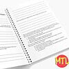 Homeschool Environment Planning Open notebook with environmental science notes and prompts for homeschooling activities, emphasizing eco-friendly learning and science education at home.