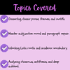 3 - Topics Covered - High School 2026 August ELA Bell Ringers 3-Topics-Covered-High-School-2026-August-ELA-Bell-Ringers.png