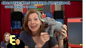 Learn Your ABCs Online w/Denise & Ollie at Creative Kids Virtual Preschool