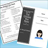 Slide1 Educational worksheet and book cover for 'The Chicken Pox Panic' by Beverly Lewis, designed for homeschooling students.
