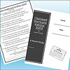 Slide1 Homeschool resource about Hurricane Katrina 2005 by Lauren Tarshis, featuring a black cover with white text and a worksheet with educational content.
