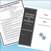 Slide1 Homeschool resource page featuring 'Friendship According to Humphrey' novel study with snowflake illustrations.