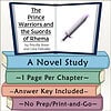 Homeschool Resource Co. Book Cover Educational book cover for 'The Prince Warriors and the Swords of Rhema' by Priscilla Shirer and Gina Detwiler, featuring a sword and colorful stacked books.