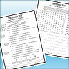 Slide2 Winter War chapter worksheet with word search and questions for homeschool learning.
