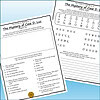 Slide2 Educational worksheet featuring a mystery case activity with questions and coded messages for homeschool learning.