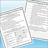 Slide2 Historical document pages from 'The Sinking of the Titanic, 1912' with questions and answers for educational use.