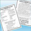 Slide2 Homeschool resource materials featuring chapter questions and educational content for homeschooling families.