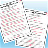Educational worksheet on the mystery of the dinosaur bones for homeschool learning.