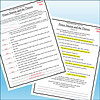 Slide3 Image of a printed book page with highlighted text and annotations, related to Prince Martin and the Thieves story.
