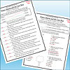 Slide3 Educational worksheet on Prince Martin and the Cave Bear for homeschool learning, featuring questions and answer options.