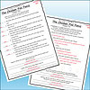 Slide3 Homeschool Resource Co. educational worksheet on chicken pox with questions and answers for homeschooling.