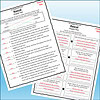 Slide3 Educational worksheet for Rascal Chapter Nine with questions and answer options for homeschooling.