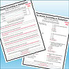 Slide3 Sample pages from 'The World According to Humphrey' showing quiz questions and answer options.