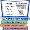 Homeschool Book Bundle for Novel Studies Homeschool resource book bundle for novel studies, including Prince Martin Epic, with answer keys and printable format, ideal for homeschooling curriculum.