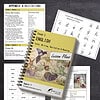 Comprehensive English lesson plan book for homeschool, featuring tales, writing, recitation, and reading activities for ages 6-7.