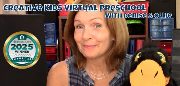 Creative Kids Virtual Preschool banner