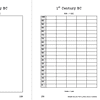 Historical Timeline Charts for 1st and 2nd Century Historical timeline charts showing the 1st and 2nd centuries BC with age markers and date ranges for educational use.
