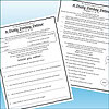 Slide2 Page from 'A Dusty Donkey Detour' book with chapter details and questions for homeschool activities.