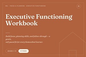 Executive Functioning Workbook | Planning, Focus & Organization Skills