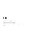 page-04 Illustration of the 'OI' emotion, representing understanding emotions, with keywords like self-assessment, reflection, exercise, and action plan.